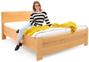 Elinor manželská posteľ 180x200 buk
