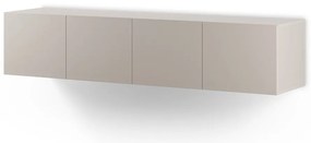 Krémový TV stolík 180x38x35 cm Daroca – Marckeric