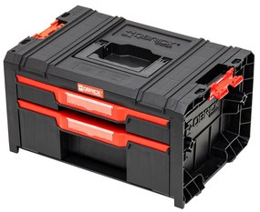 Kufrík na náradie s 2 zásuvkami Qbrick System PRO
