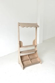 Drevený trhový stánok pre deti