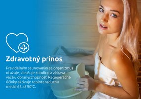 Marimex | Fínska sauna Marimex KIPPIS XL + saunové kachle | 11100085