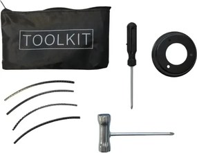 Akumulátorový krovinorez s LCD displejom HAYAMI HA-1041 + 2x batérie + kotúče + príslušenstvo