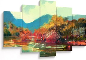 Obraz - Farby jesene (150x105 cm)