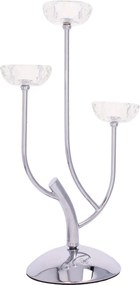 Svietnik Elisabeth silver wys. 44,5cm