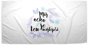 Sablio Uterák Môj otec je ten najlepší - 70x140 cm