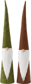 Vianočný škriatok FUZZY GNOME 55 cm - viac variantov