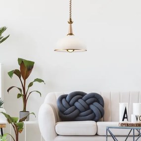 Sťahovací luster CHIARA 1xE27/60W/230V béžová/buk