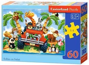 Jokomisiada Puzzle 60 dielikov – Safari zvieratká