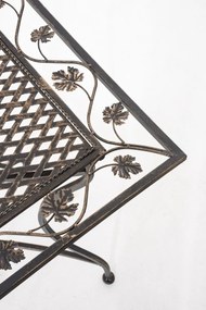 Kovový stôl GS19599 - Bronzová