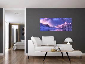 Obraz - Arktická krajina (120x50 cm)