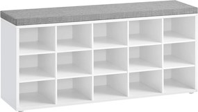 Botník Houseland Rumino bílý