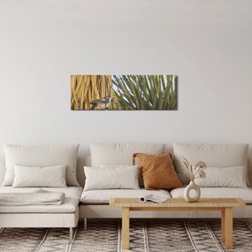 Obraz - Oriešok (s hodinami) (90x30 cm)