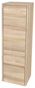 Mereo, Mereo Opto kúpeľňová skrinka vysoká 125 cm, ľavé otváranie, Multidecor, Blonde Liberty Elm, MER-CN995LBLE1
