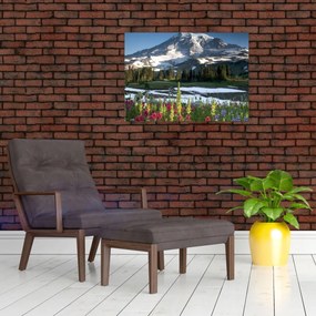 Sklenený obraz - Mount Rainier (70x50 cm)