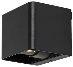 Rabalux 77168 vonkajšie nástenné LED svietidlo Hallstatt, 10 W, antracit