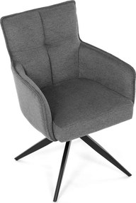 Jedálenské kreslo DCH-P3170 Farba: Sivá