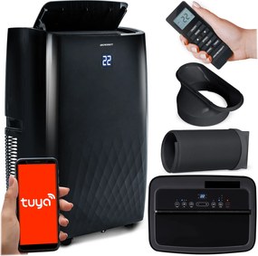 Prenosná Klimatizácia S Funkciou Vykurovania 4 kW Odvlhčovač 36 l/24 h WiFi BD-581