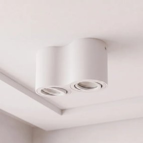 BRILAGI - Bodové svietidlo MIA DOUBLE 2xGU10/30W/230V biela