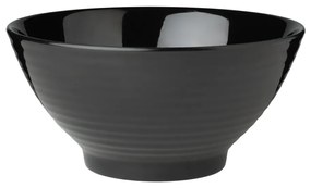 Miska čierna 20 cm - Elements Melamin (Flow) - 593171