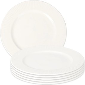 Súprava 6 porcelánových dezertných tanierov Linie 20 cm