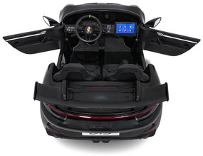 Detské elektrické autíčko Porsche 911 GT3 STRONG MP4 čierne