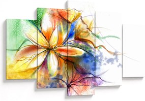 Obraz - Kvetina (150x105 cm)