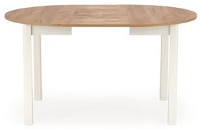 Jedálenský stôl CALMIO dub craft/biela