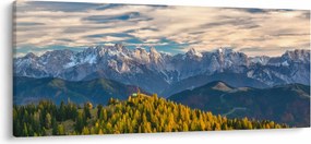 Obraz - horská panorama (120x50 cm)