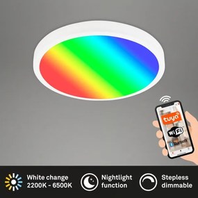 Brilo - LED RGBW stmievateľné stropné svietidlo LED/20W/230V 2200-6500K pr. 27 cm