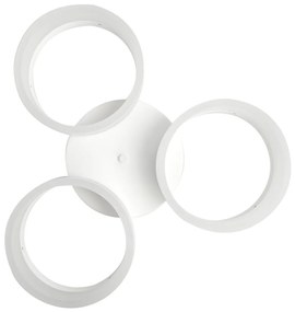 Stropné LED svietidlo Ring, 3x LED 36w, 4000k, w