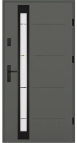 Dvere vchodové Minorka 90P antracit