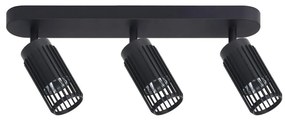 Bodové svietidlo VERTICAL 3xGU10/8W/230V čierna