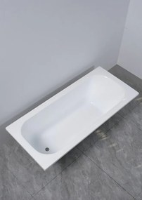 Erga Pureline-O, vaňa 1500x700x400 mm bez nožičiek, biela lesklá, ERG-V07-PURELINE-O-150x070-WH