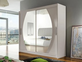 Skriňa London IV, Farby: kašmír, Osvetlenie: osvetlenie LED RGB - farebné