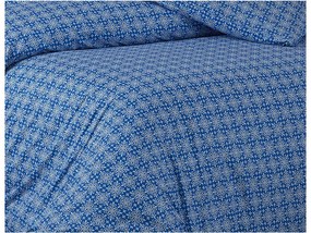 TipTrade Bavlnené obliečky 140x200 + 70x90 cm - Snorri modrá