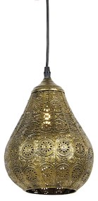 Orientálna závesná lampa zlatá - Billa Dia