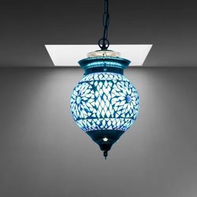 Orient lampa závesná mozaika Globe kolekcia ASTER Ø15