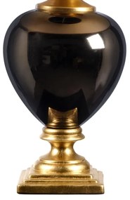 ONLI - Stolná lampa AMADEUS 1xE27/15W/230V 72 cm čierna/zlatá