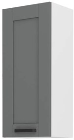 Horná kuchynská skrinka Lucid 40 G 90 1F (dustgrey + biela). Akcia -6%. Vlastná spoľahlivá doprava až k Vám domov. 1045557