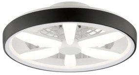 Brilliant - LED RGBW Stropný ventilátor so svetlom GAIANO LED/48W/230V čierna +DO