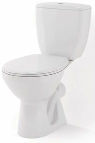 Cersanit MITO WC KOMBI 3/6 lit.- zadný rovný odpad + WC sedátko PP, TK001-009