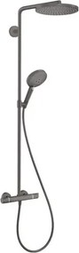 Hansgrohe Raindance-Select sprchový systém vrátane batérie kartáčovaný čierny chróm 27633340