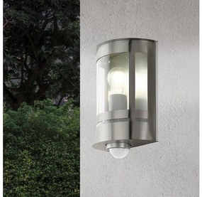 Eglo 79286 - Vonkajšie nástenné svietidlo so senzorom TRIBANO 1xE27/60W/230V IP44