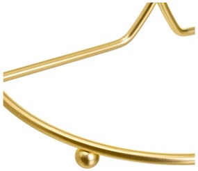 Kovový stojan na papierové utierky v zlatej farbe ø 16 cm – Casa Selección