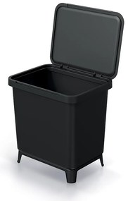Odpadkový kôš, 29 l, čierna