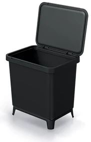 Odpadkový kôš, 29 l, čierna