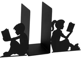 Zarážka na knihy 22x40,5 cm čierna