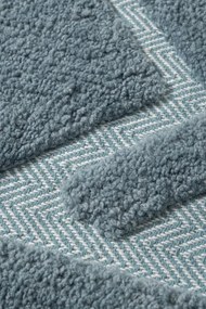 Kúpeľňový koberček modrý