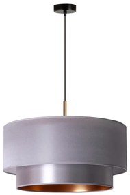 Duolla - Luster na lanku NANTES 1xE27/15W/230V pr. 45 cm strieborná/medená