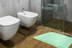 BO-MA, Kúpeľňová predložka Rabbit New mint, 50x40, zelená, kúpeľňa